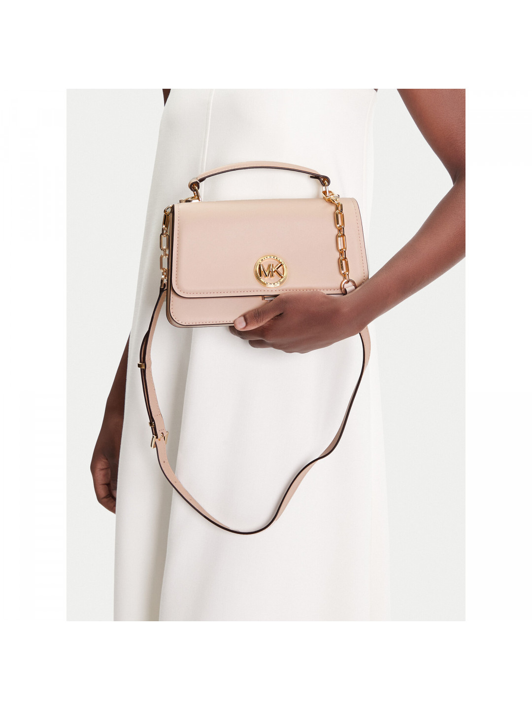 Kabelka MICHAEL Michael Kors Delancey 30T4GD8S6L Růžová